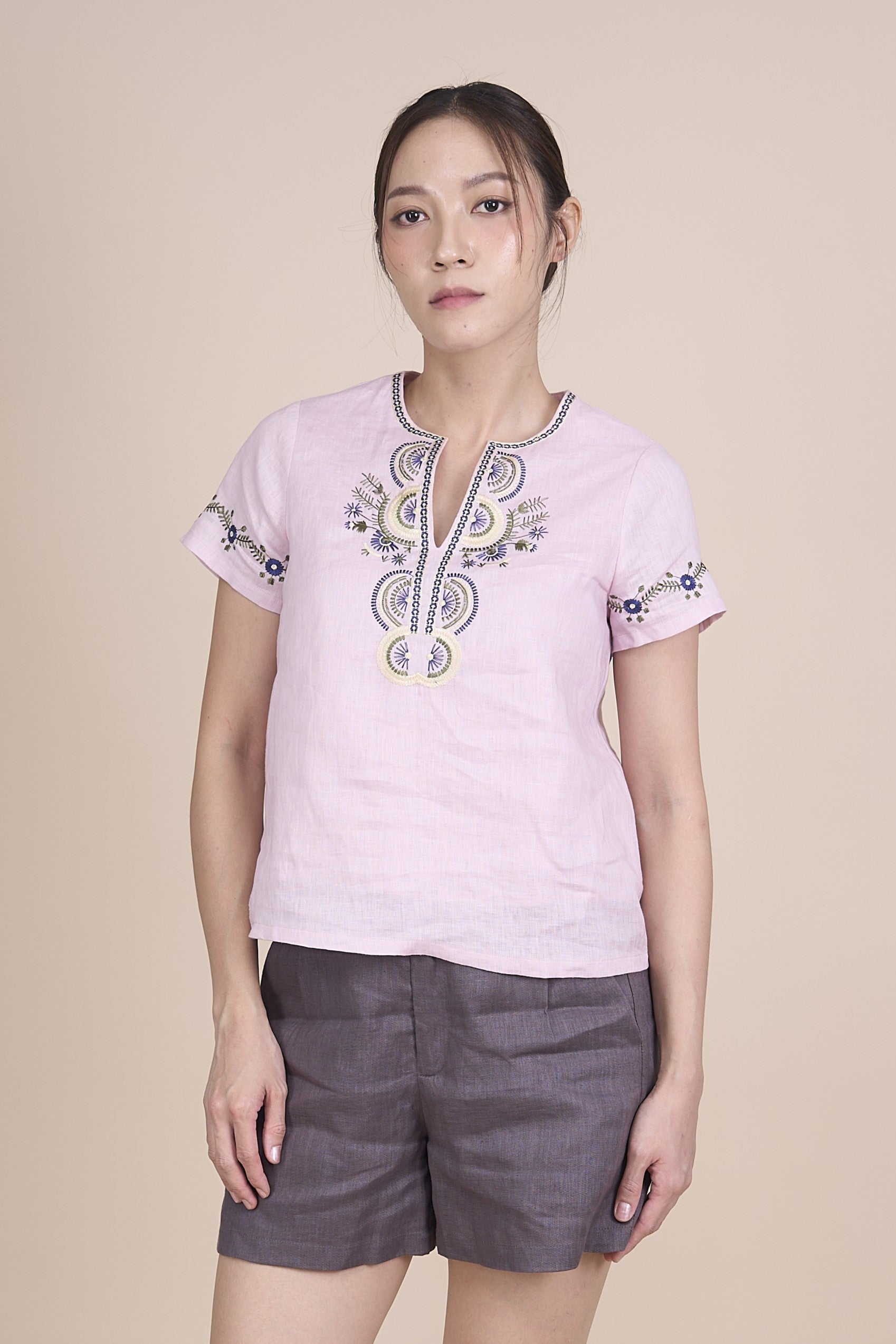 MEGAN SHORT SLEEVE TOP