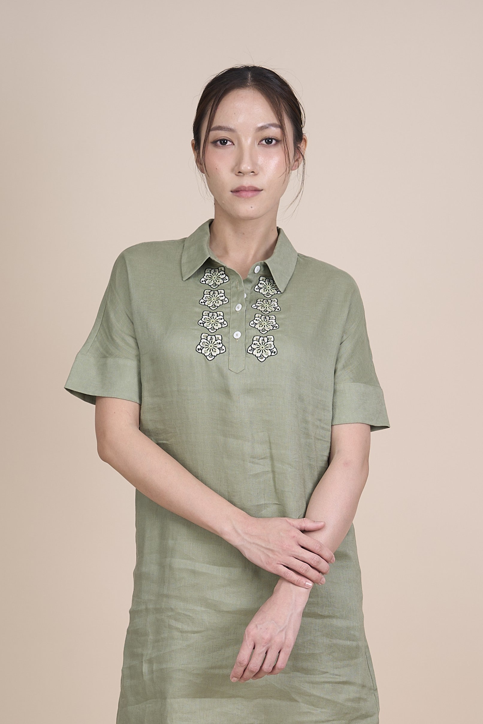 KAYLA SHORT SLEEVE DRESS