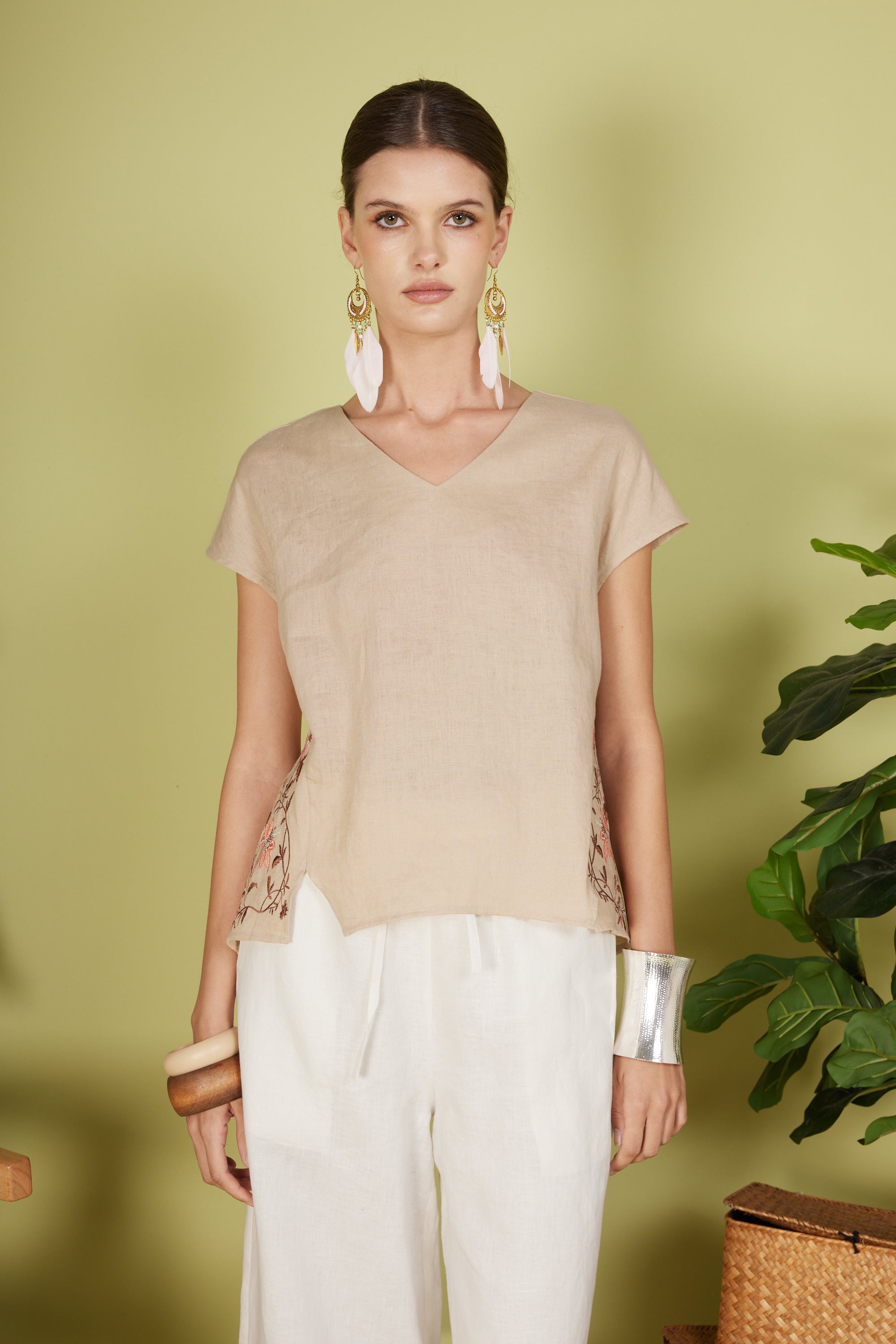 LILIAN SHORT SLEEVE TOP