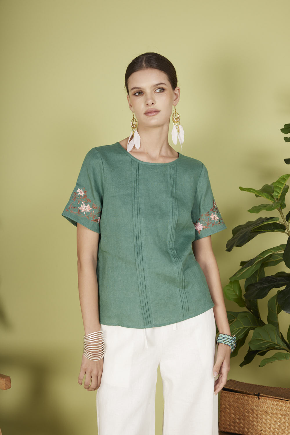 LOLA SHORT SLEEVE TOP