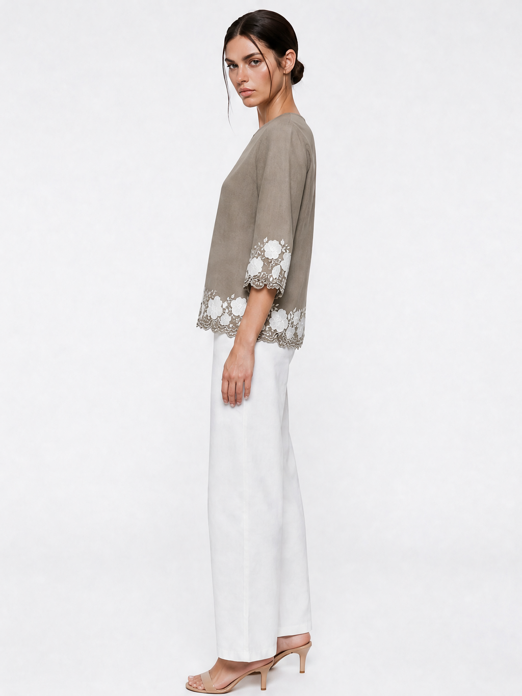 BERLIN QUARTER SLEEVE TOP