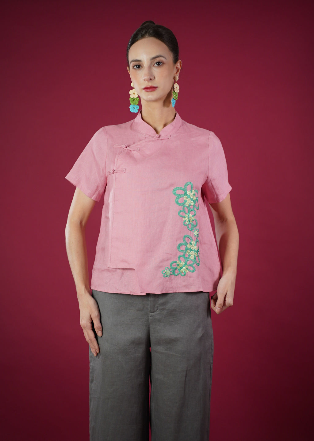 ESTRELLA QIPAO TOP