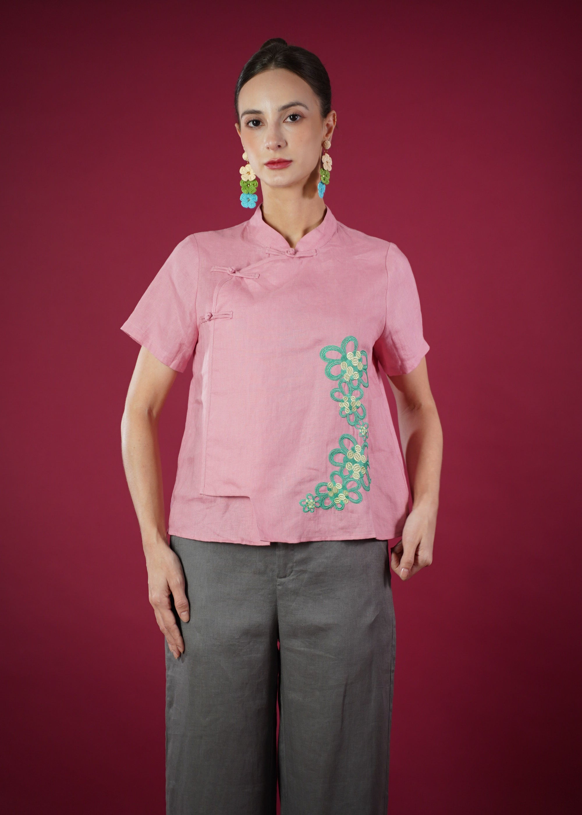 ESTRELLA QIPAO TOP
