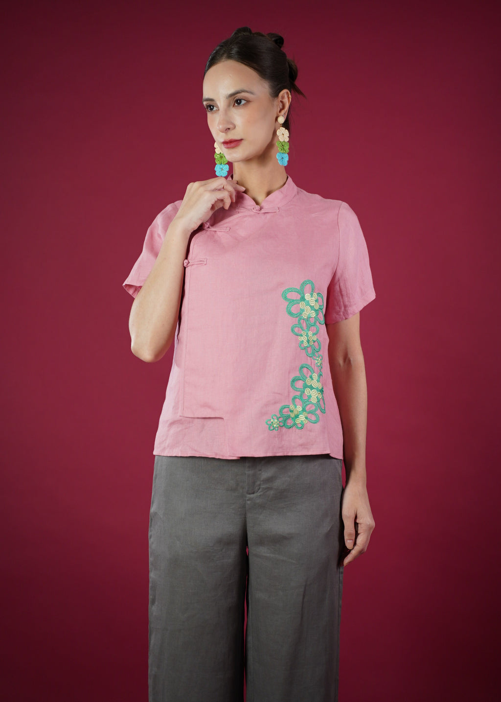 ESTRELLA QIPAO TOP