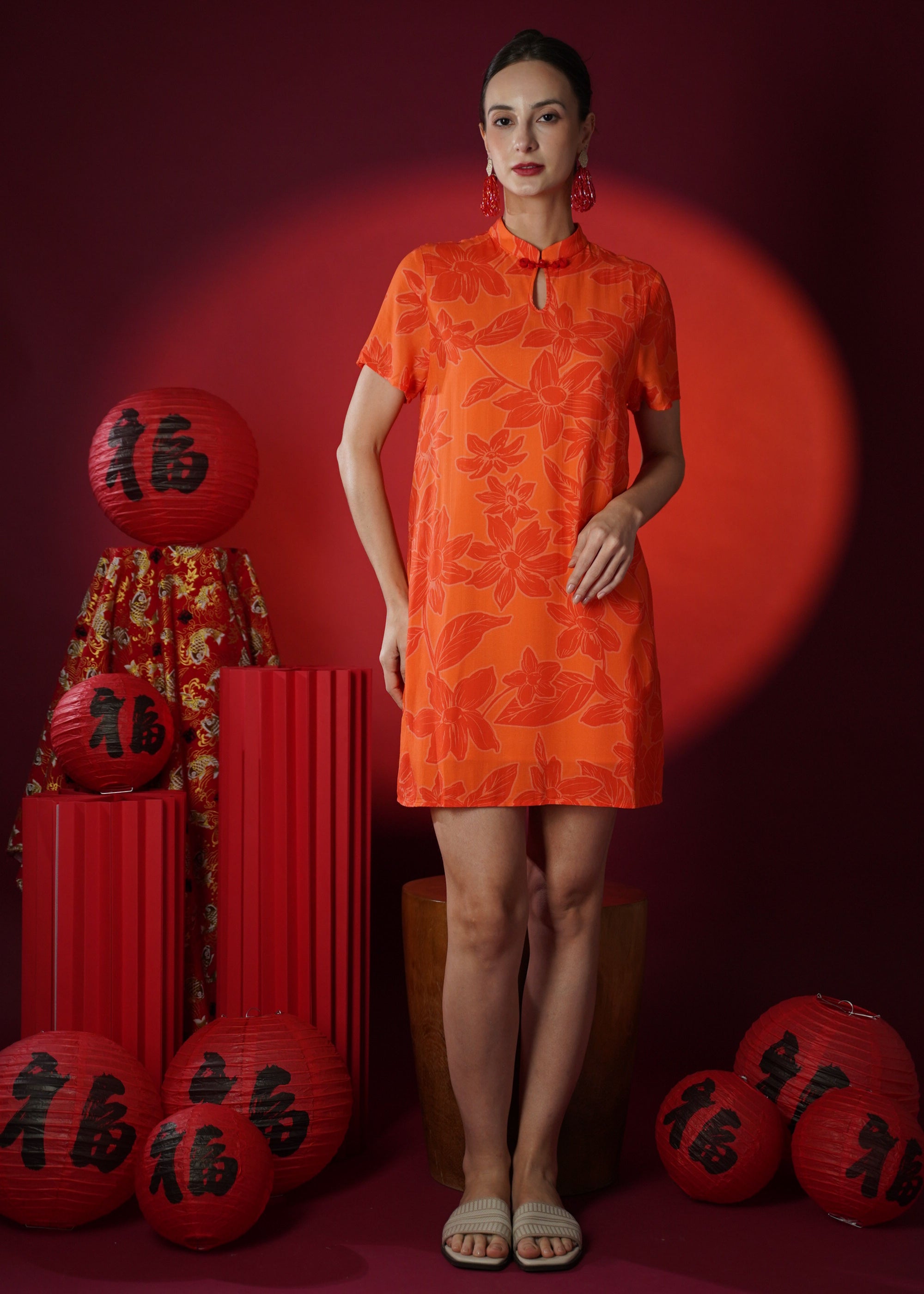 MENIE QIPAO DRESS