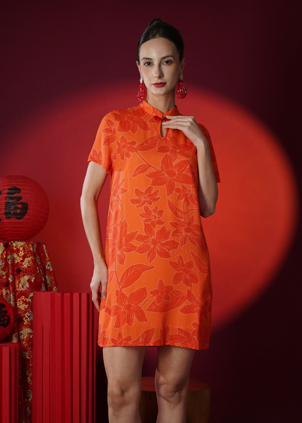 MENIE QIPAO DRESS