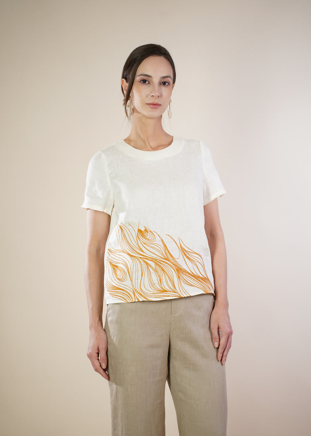 MONA SHORT SLEEVE TOP