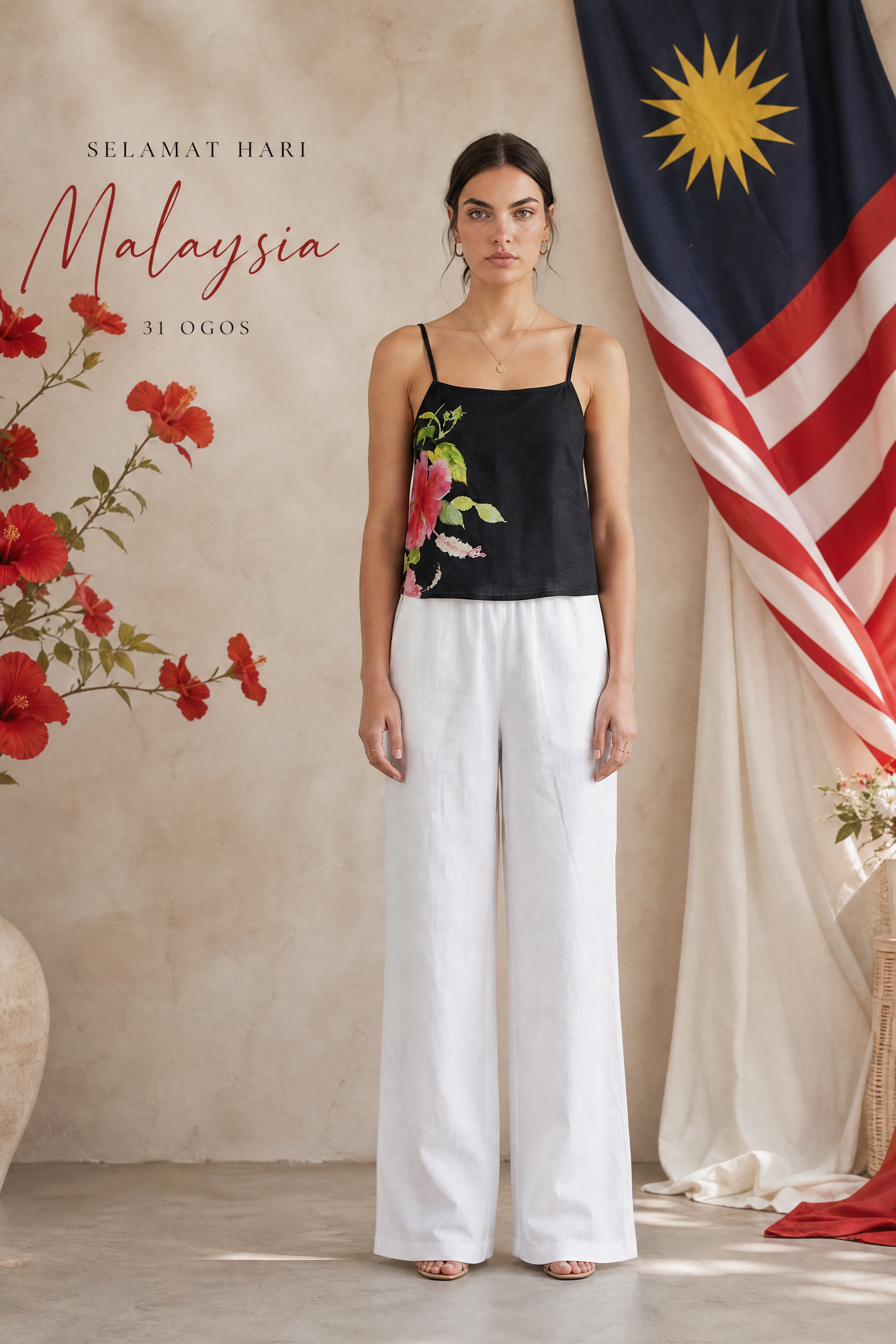 JULIANA SPAGHETTI STRAP TOP