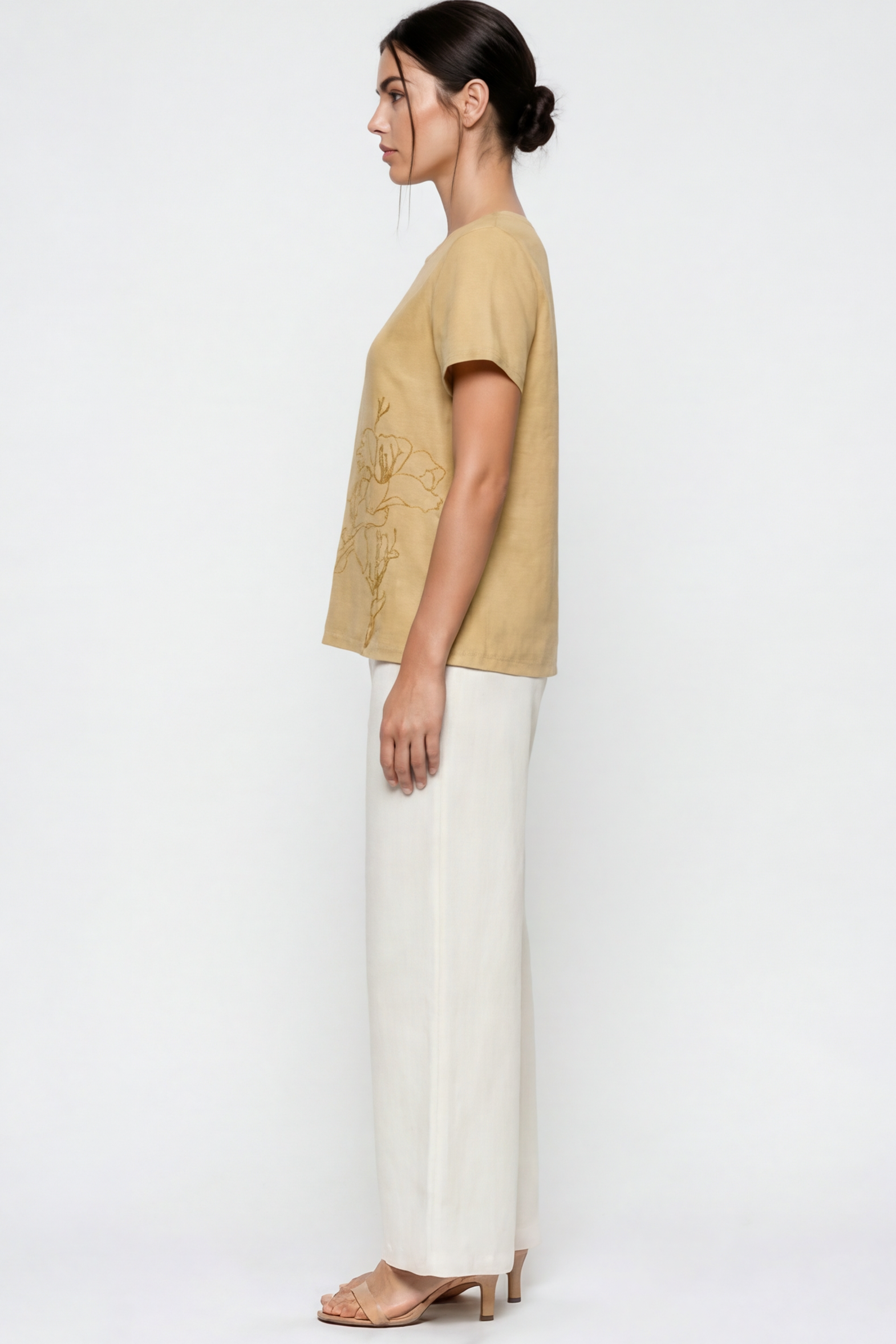 ALICE PRINTED SHORT SLEEVE TOP