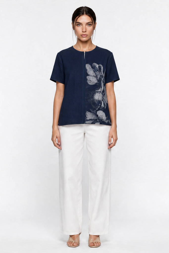 ISLA WATER PRINT TOP