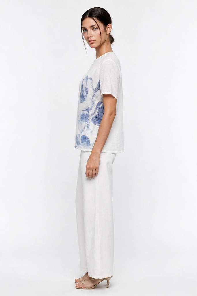 ISLA WATER PRINT TOP