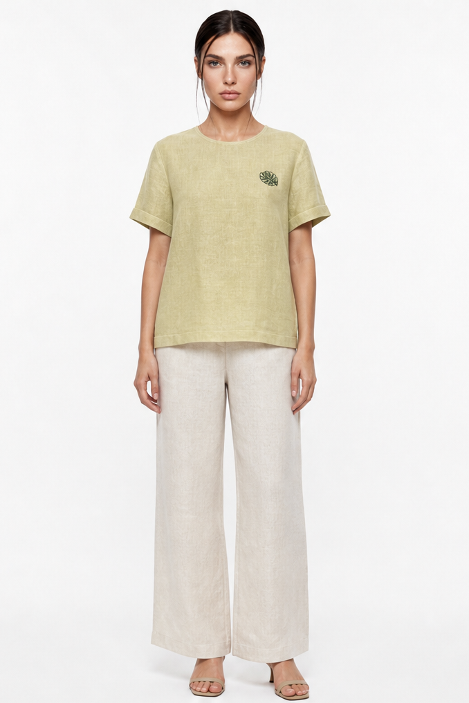 DAPH PRINTED TOP