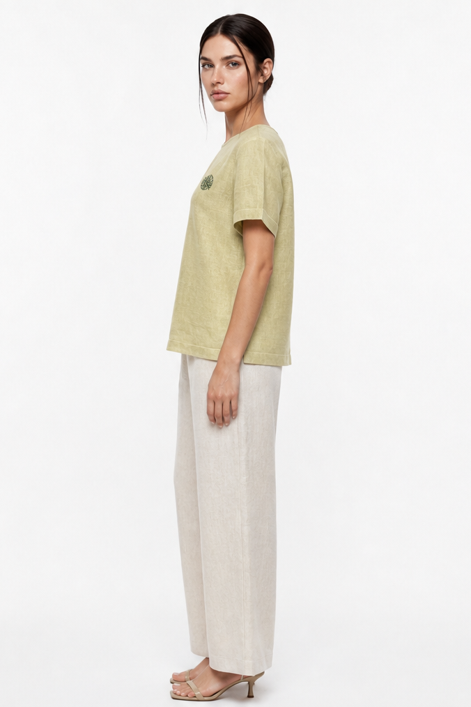 DAPH PRINTED TOP