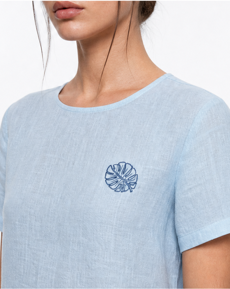 DAPH PRINTED TOP