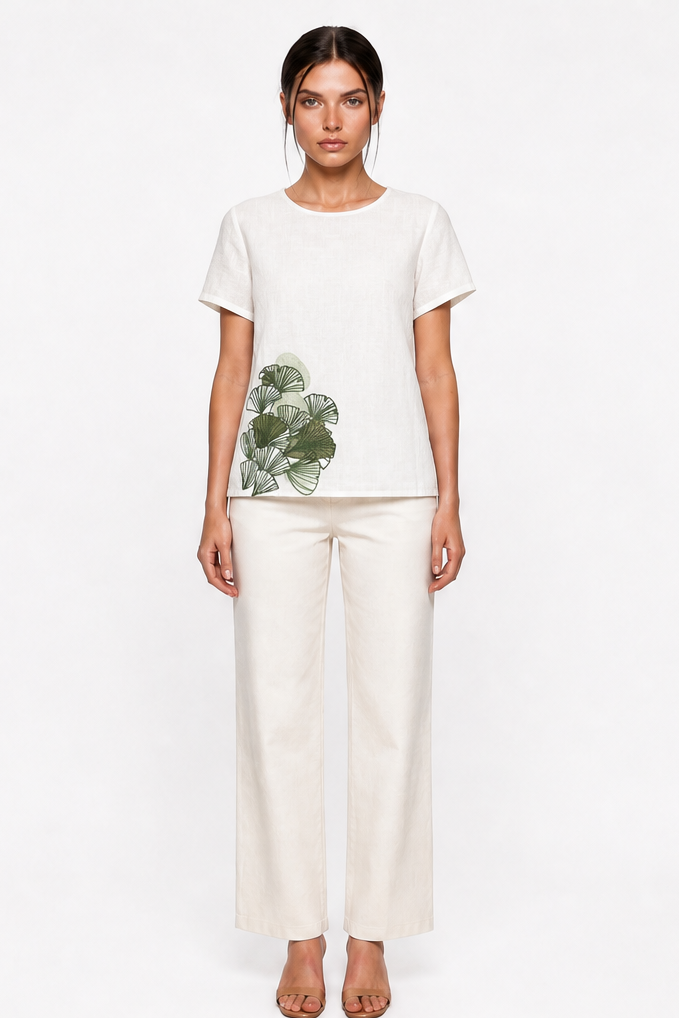 MAYREE EMBROIDERY TOP
