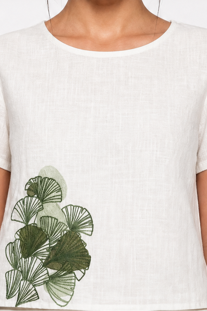 MAYREE EMBROIDERY TOP