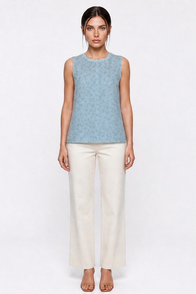 EDA EMBROIDERY TOP
