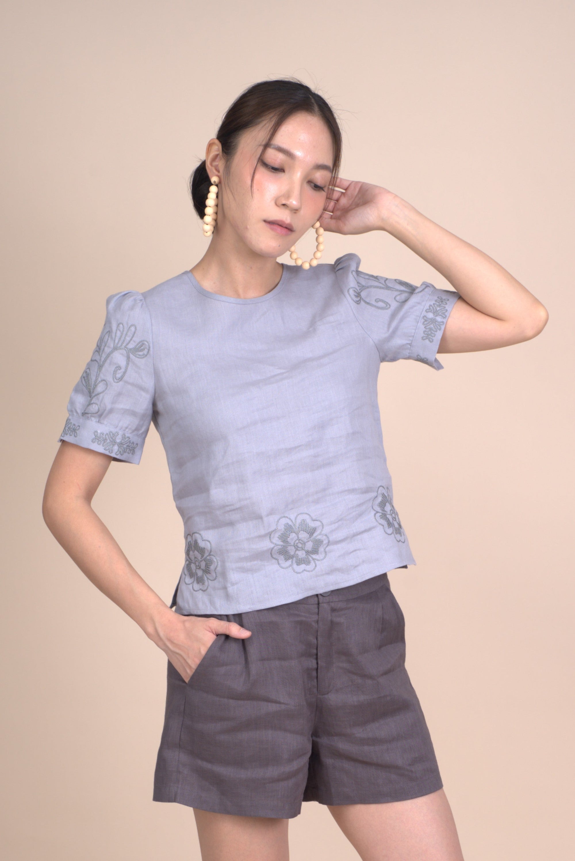 LUCY SHORT SLEEVE TOP
