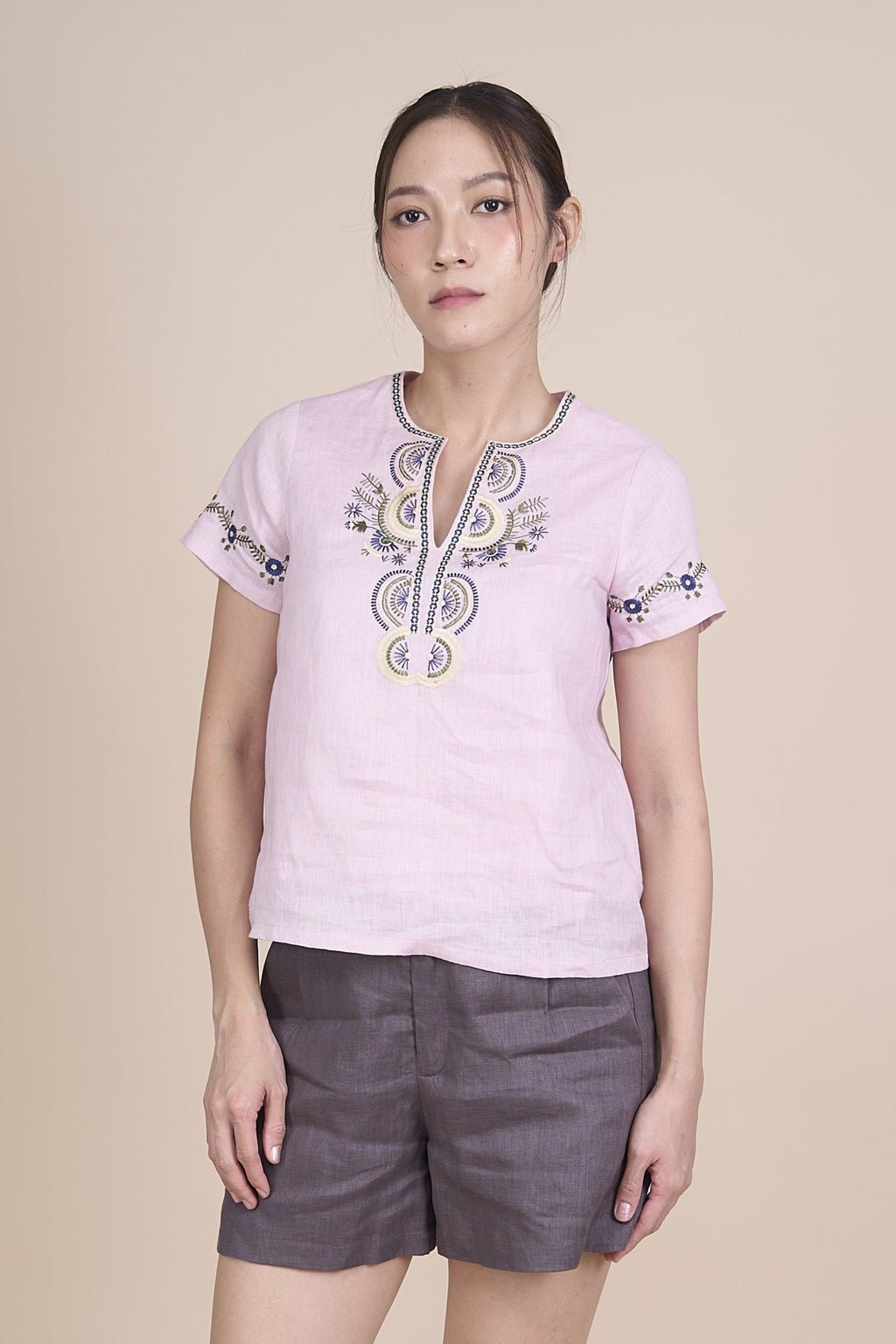 MEGAN SHORT SLEEVE TOP