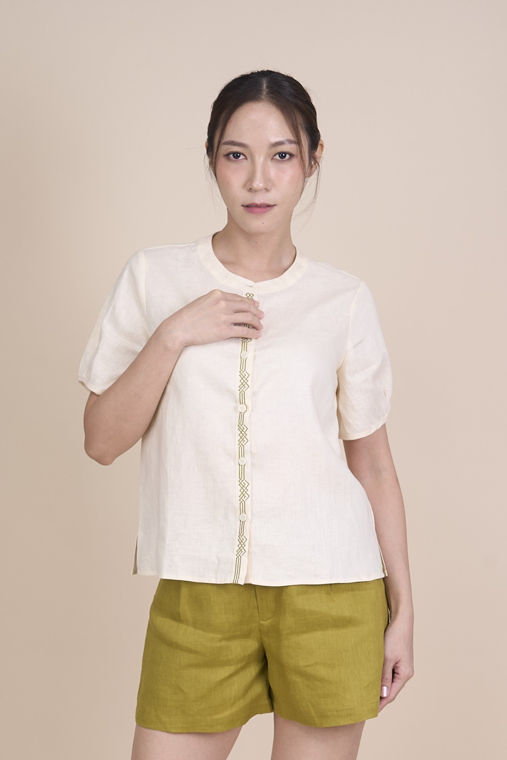 ELAINE SHORT SLEEVE TOP