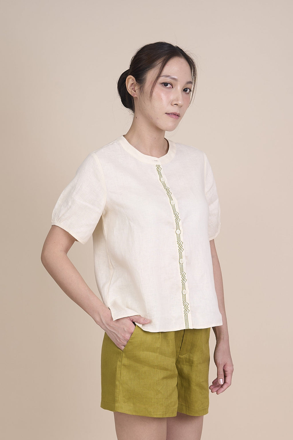 ELAINE SHORT SLEEVE TOP