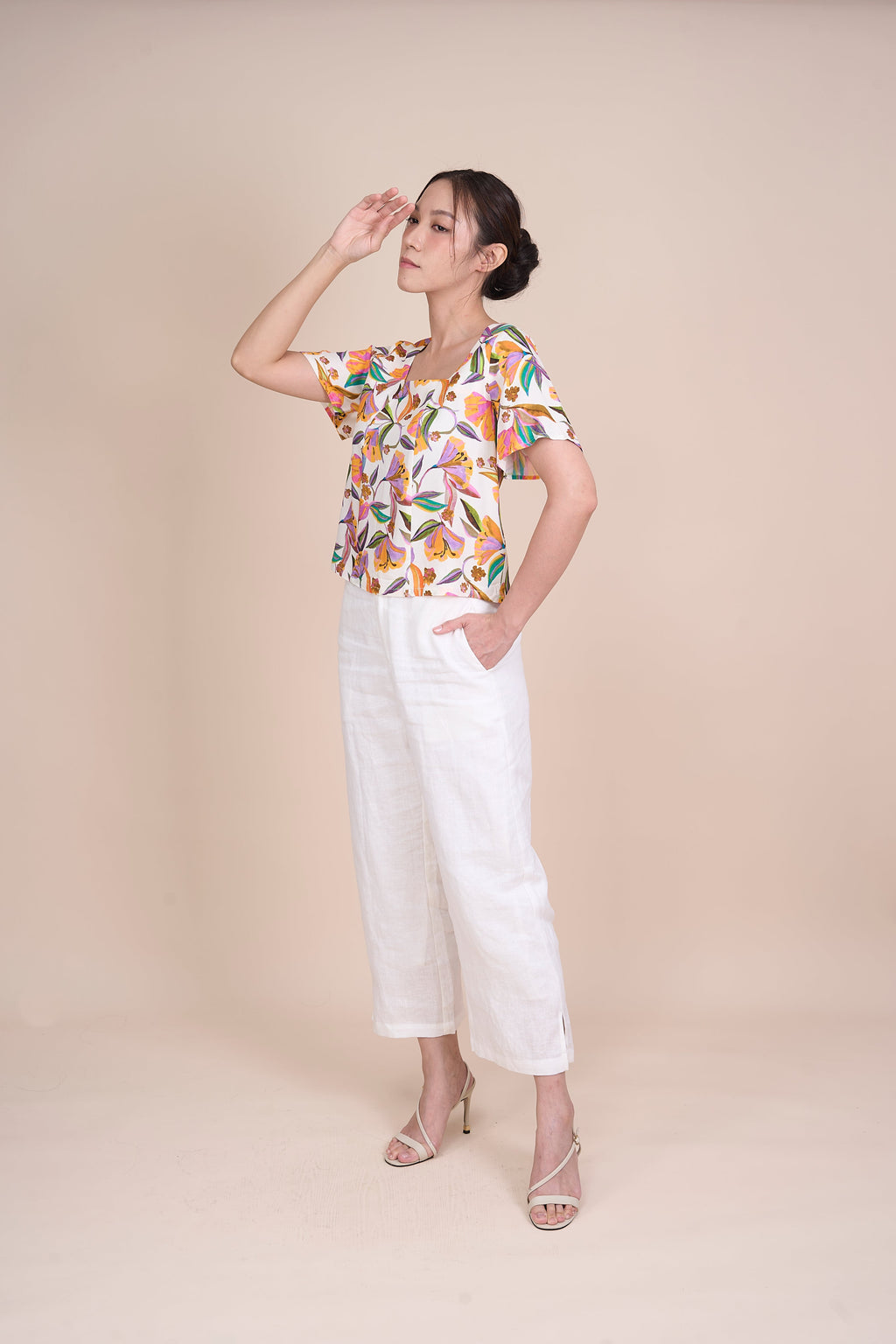 AUDREY SHORT SLEEVE TOP
