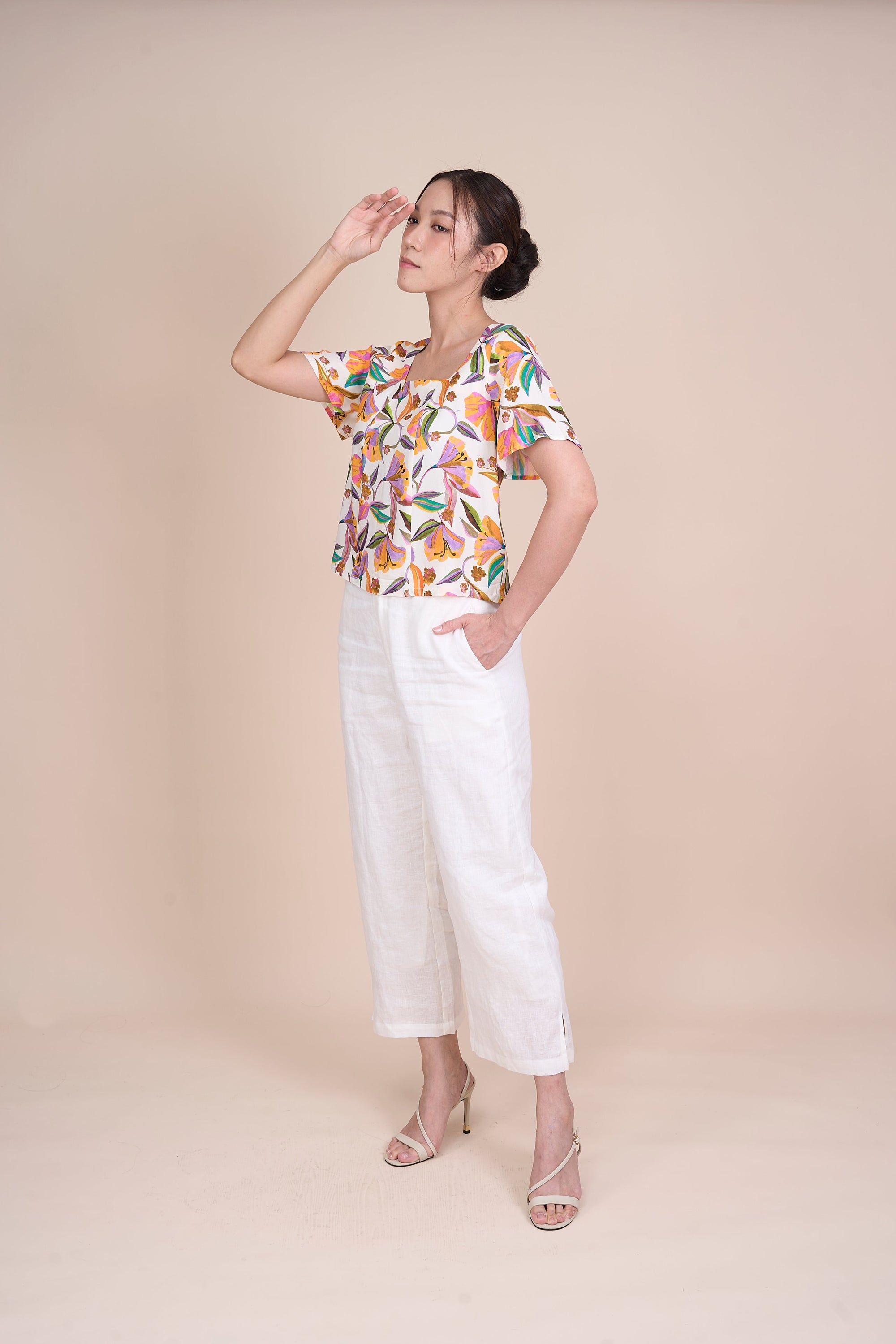 AUDREY SHORT SLEEVE TOP