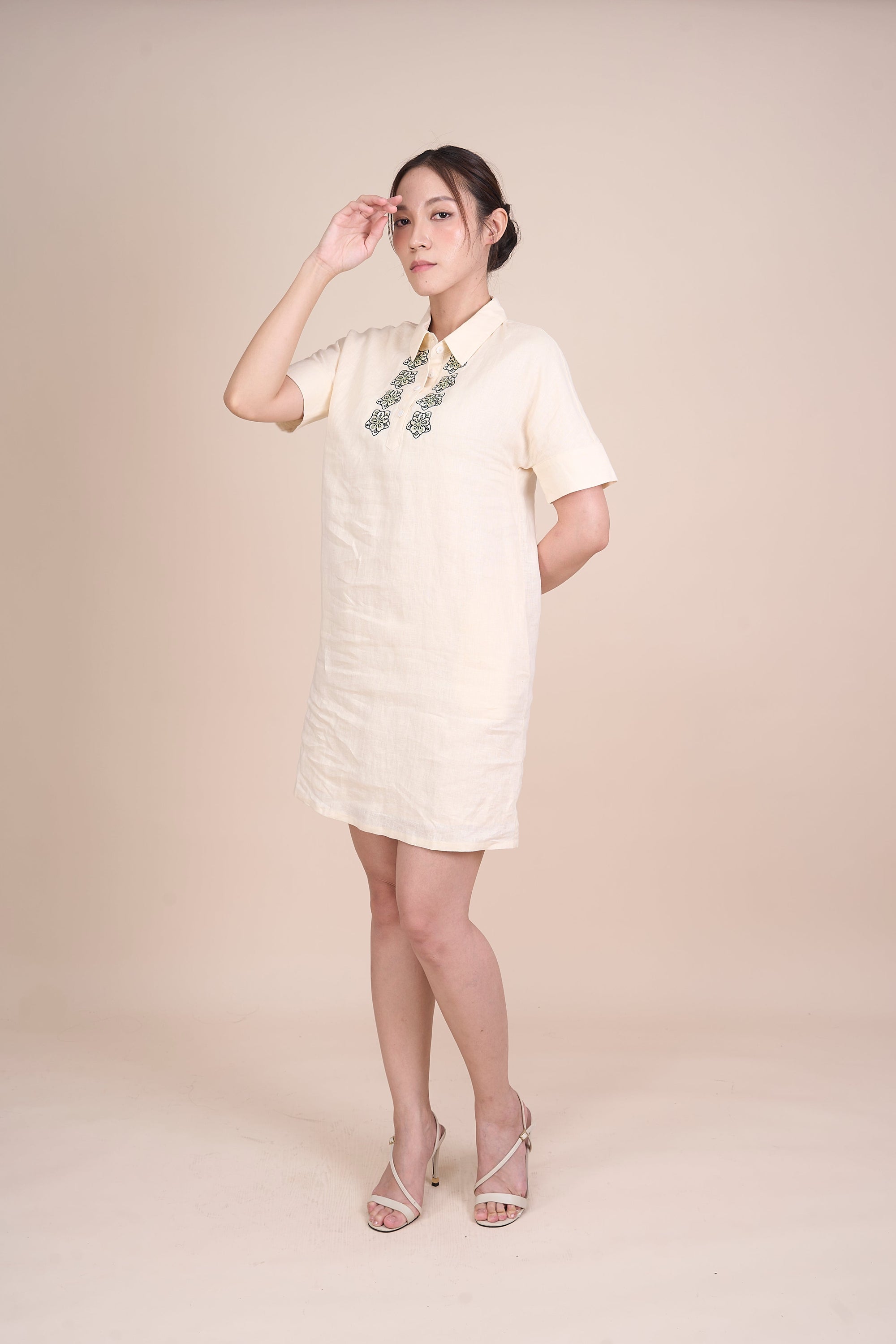 KAYLA SHORT SLEEVE DRESS