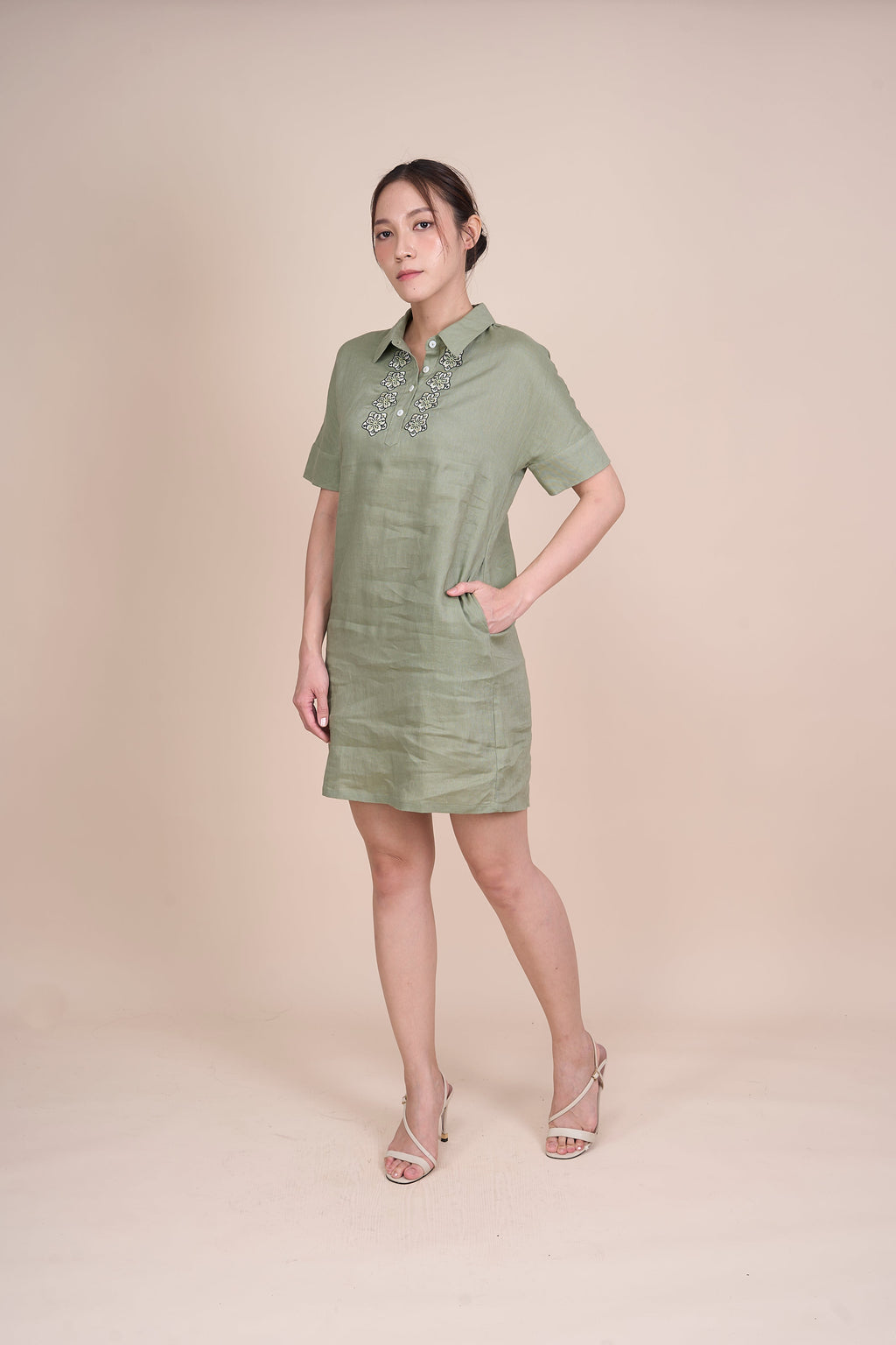 KAYLA SHORT SLEEVE DRESS