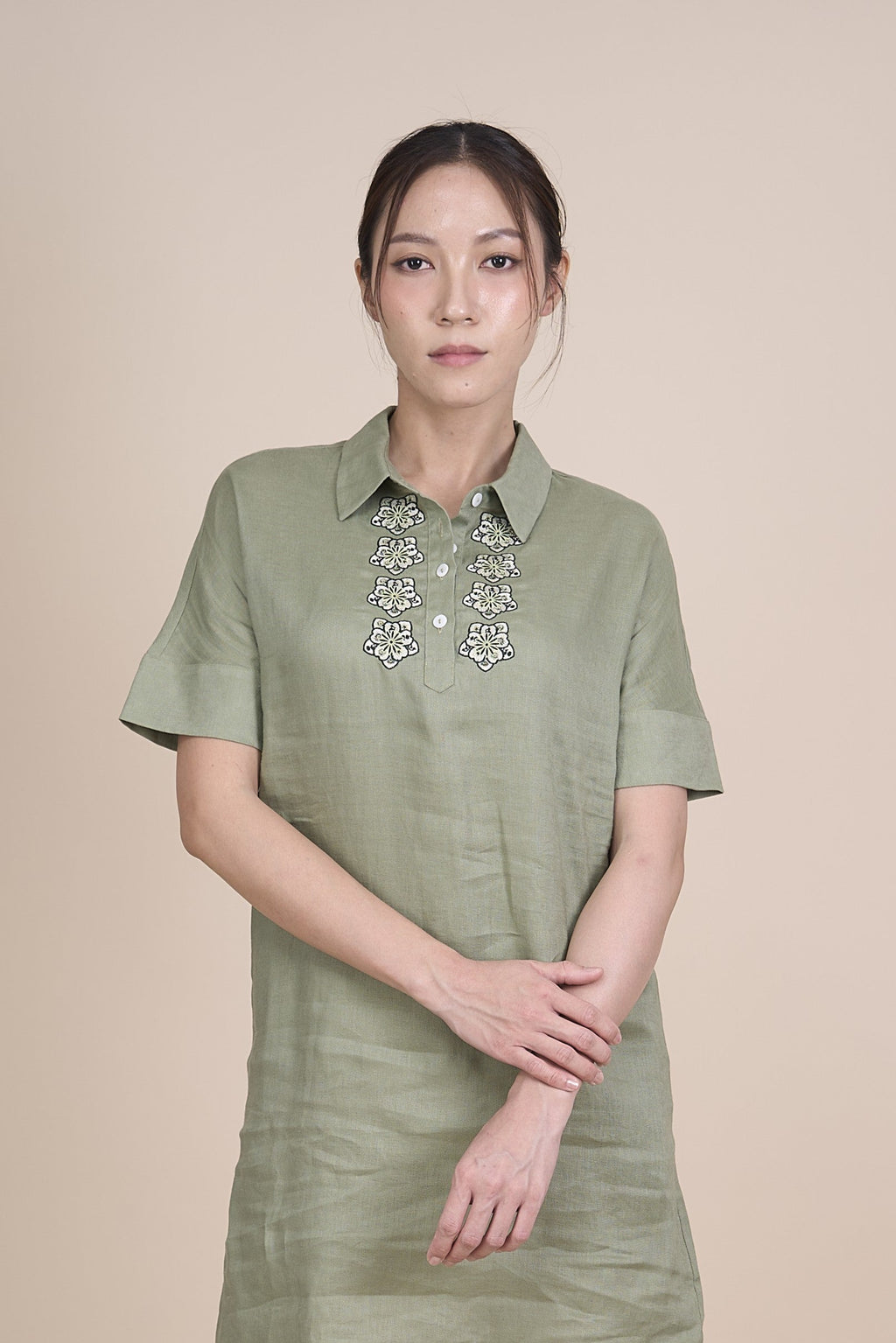 KAYLA SHORT SLEEVE DRESS