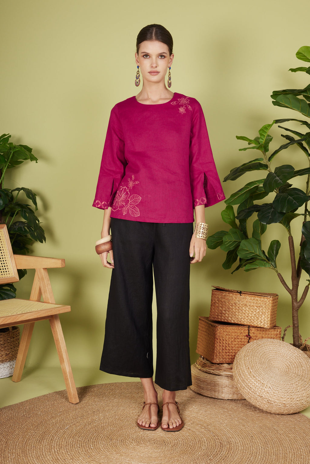 SHARON LONG SLEEVE TOP