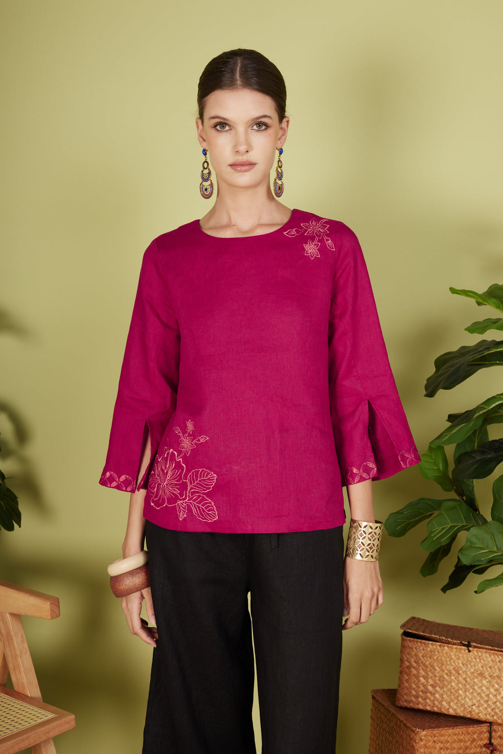 SHARON LONG SLEEVE TOP