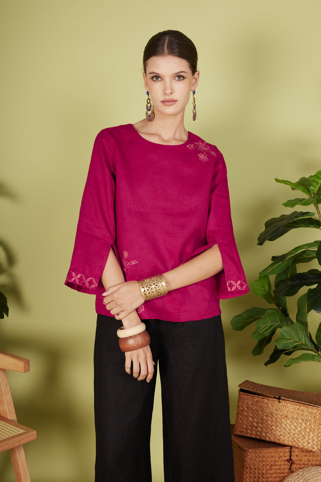 SHARON LONG SLEEVE TOP