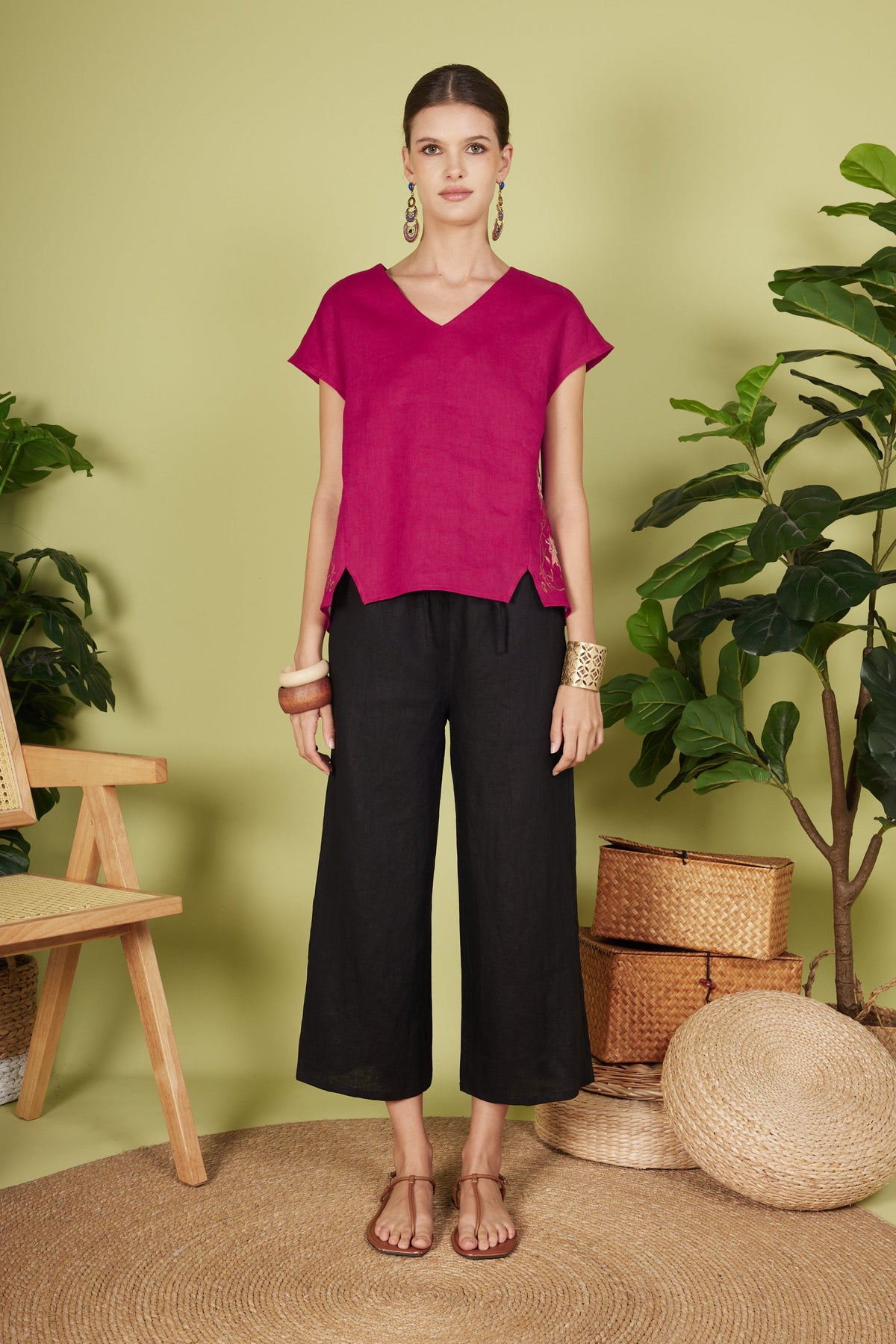 LILIAN SHORT SLEEVE TOP