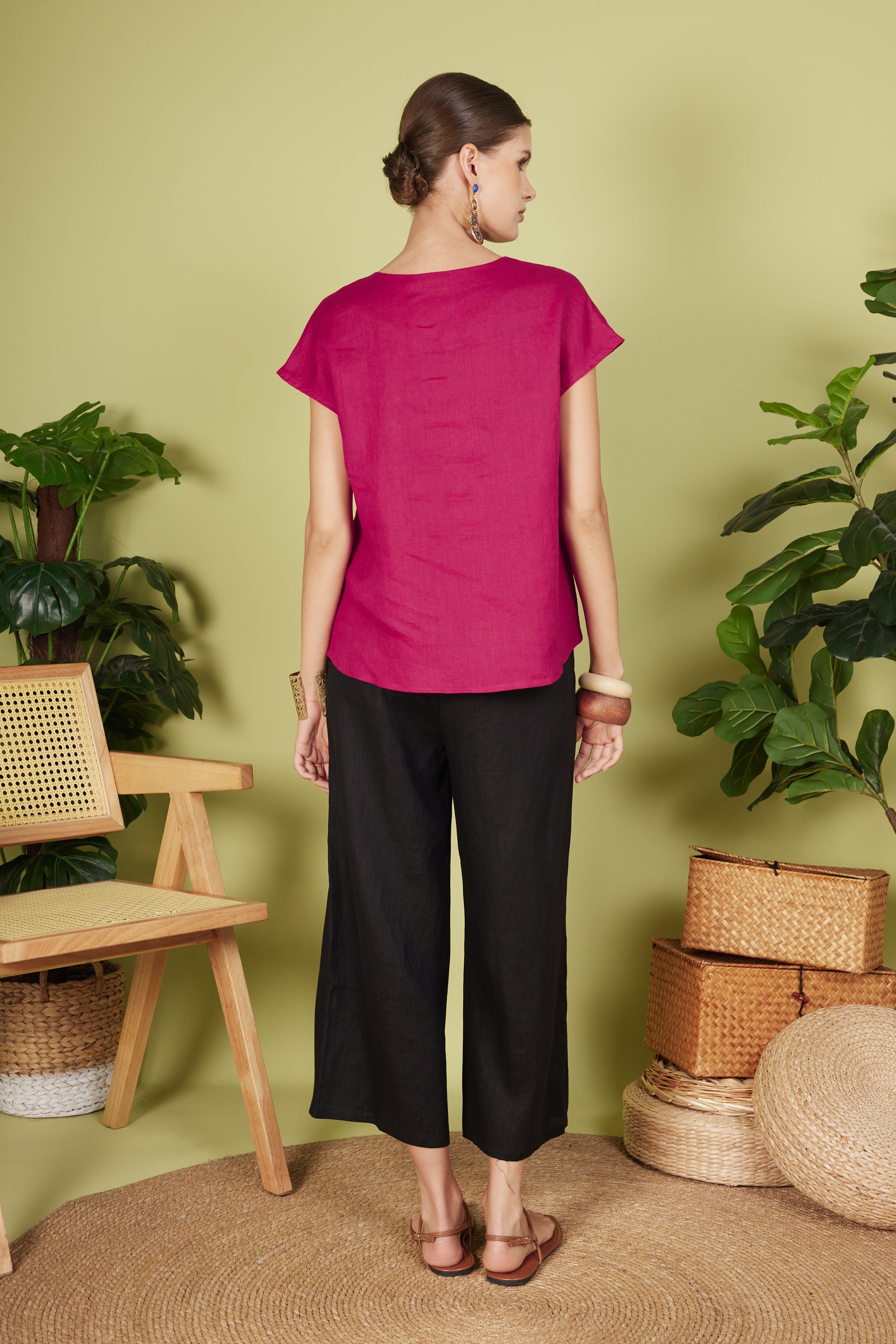 LILIAN SHORT SLEEVE TOP